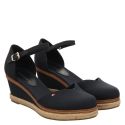 TOMMY HILFIGER, MID WEDGE , BLAU_1