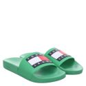 TOMMY JEANS, SLIDE, GRÜN_1