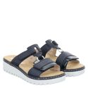RIEKER, FSK DAMEN SANDALEN, BLAU_1