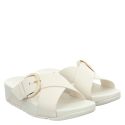 SOFTCLOX, LULU RESIN-BUCKLE LEATHER CROS, BEIGE_1