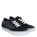 VANS, BROOKLYN LS CHECKERBOARD , SCHWARZ_1