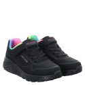 SKECHERS, UNO LITE - RAINBOW SPECKS, SCHWARZ_1
