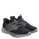 SKECHERS, SLIP IN RELAXED FIT, SCHWARZ_1