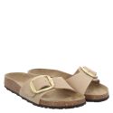 BIRKENSTOCK, MADRID BIG BUCKLE LENB SANDCAS, BEIGE_1
