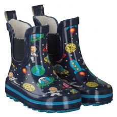  Beck, Space, Regenstiefel in blau für Jungen