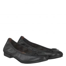  Tamaris Glattleder-Ballerina in schwarz für Damen