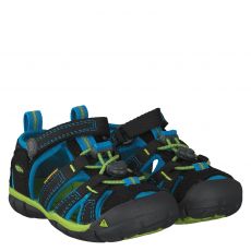  Keen, Seacamp Ii Cnx, High-Tech-Sandale in schwarz für Kinder