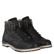  Sailer Glattleder-Winterboots in schwarz für Herren
