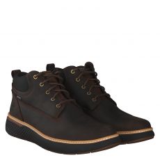  Timberland, Cross Mark Gtx, Fettleder-Schnürstiefel in braun für Herren