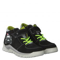  Ricosta, Vegas, Nubukleder-Sneaker in schwarz für Kinder
