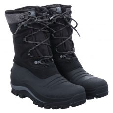  Cmp, Nietos Snow Boots, sportiver High-Tech-Warmfutterschuh in schwarz für Herren