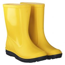  Beck, Basic, Gummi (synth.)-Regenstiefel in gelb für Kinder