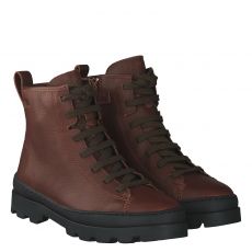  Camper Glattleder-Winterstiefel in braun für Kinder