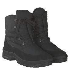  Schuhengel, Kralle, Textil-Winterboots in schwarz für Herren