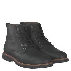  Panama Jack Fettleder-Winterboots in schwarz für Herren