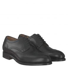  Berwick Glattleder-Halbschuh in schwarz für Herren