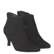  Paul Green, 9595, Veloursleder-Chelsea in schwarz für Damen