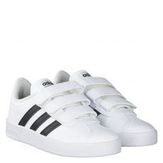  Adidas, Vl Court 2.0 Cmf C, Kunstleder-Halbschuh in weiß für Mädchen