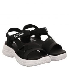 Ecoalf Textil-Sandalette in schwarz für Damen