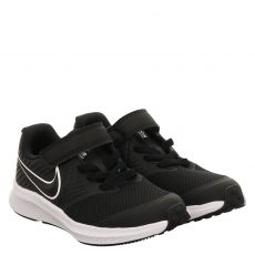  Nike, Star Runner 2, Textil-Halbschuh in schwarz für Mädchen