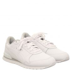  Puma, St Runner, Kunstleder-Sneaker in weiß für Damen