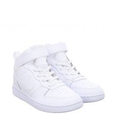  Nike, Court Borough Mid 2 (gs), High-Tech-Sneaker in weiß für Kinder