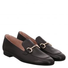  Paul Green, 0071-2596-001/nos, klassischer Glattleder-Slipper in schwarz für Damen