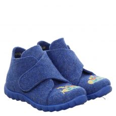  Superfit Textil-Hausschuh in blau für Kinder