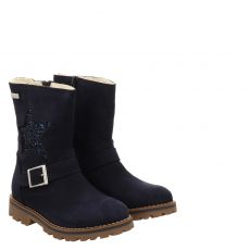  Schuhengel Schaftstiefel in blau für Mädchen