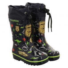  Kangaroos, K-rain, Gummi (synth.)-Regenstiefel in blau für Kinder