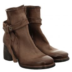  As 98 (airstep), Diza, kurzer Veloursleder-Stiefel in grau für Damen