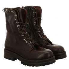  As 98 (airstep), Enter, kurzer Glattleder-Stiefel in braun für Damen