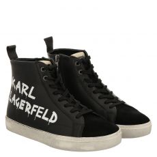  Karl Lagerfeld, Skoolhi Brush, Sneaker in schwarz für Damen