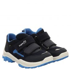  Superfit Nubukleder-Halbschuh in blau für Jungen