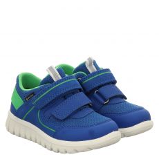 Superfit Veloursleder-Halbschuh in blau für Jungen