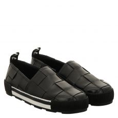  Vic Matié Glattleder-Slip-On in schwarz für Damen