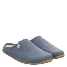  Livingkitzbühel Textil-Hausschuh in blau für Herren