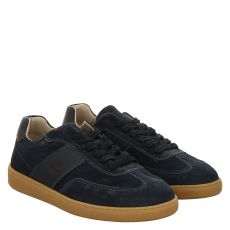  Camel Active, Zionsneaker, sportiver Veloursleder-Schnürer in blau für Herren
