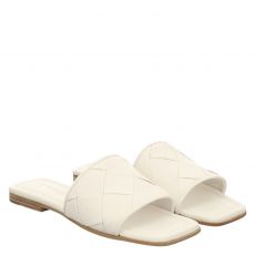  Kennel & Schmenger, Rio, Glattleder-Pantolette in weiß für Damen