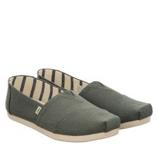  Toms, Alpargata Classic, Slipper in grün für Damen