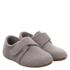  Livingkitzbühel Wolle/Schurwolle-Hausschuh in grau für Kinder