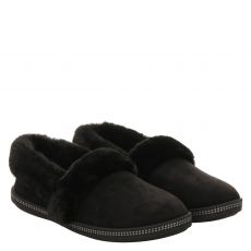  Skechers, Cozy Camfire Team Toasty, Textil-Hausschuh in schwarz für Damen