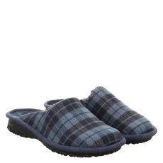  Westland, Toulouse 57, Textil-Hausschuh in blau für Herren