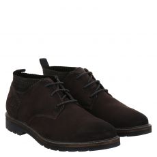  Bugatti Veloursleder-Schnürstiefel in grau für Herren