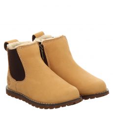  Timberland, Pokey Pine, Nubukleder-Winterstiefel in braun für Kinder