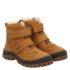  Daeumling Nubukleder-Winterstiefel in braun für Kinder