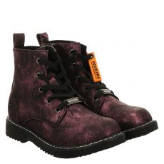  Dockers, Rot, Kunstleder-Winterstiefel in bordeaux für Kinder