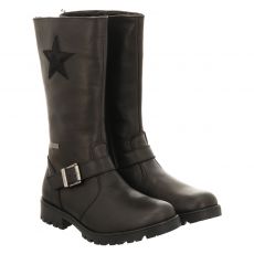  Schuhengel Schaftstiefel in schwarz für Mädchen