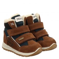  Primigi, Tiguan Gtx Lana, Veloursleder-Lauflernschuh in braun für Kinder