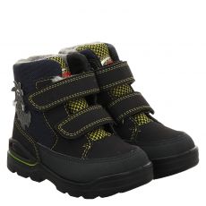  Ricosta, Bennie, Nubukleder-Winterstiefel in blau für Kinder